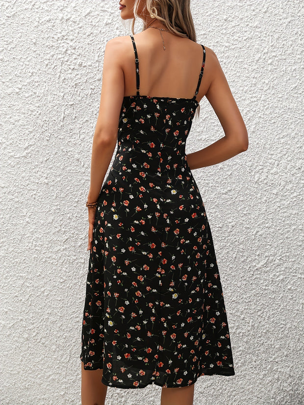 Robe Longue à Pois – Élégance d’Été &amp; Légèreté Séduisante