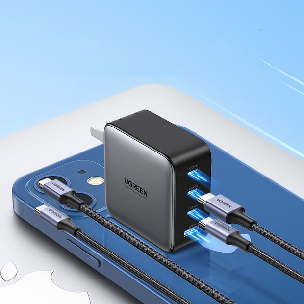 Chargeur Mural GaN 100W – Ultra Puissant, Ultra Compact