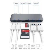 Hub USB-C SD/TF + Power Delivery – Compact &amp; Ultra Pratique