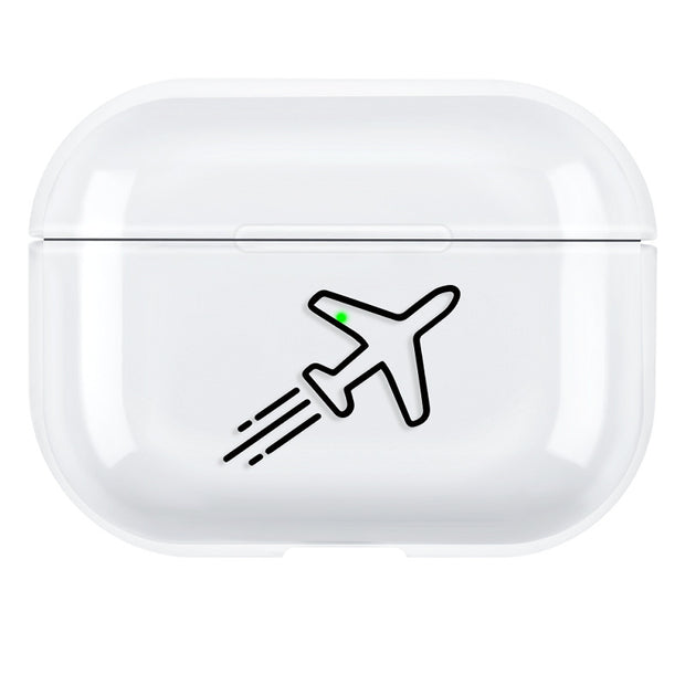Coque AirPods Pro Line Art – Style Minimaliste | Compatible Apple
