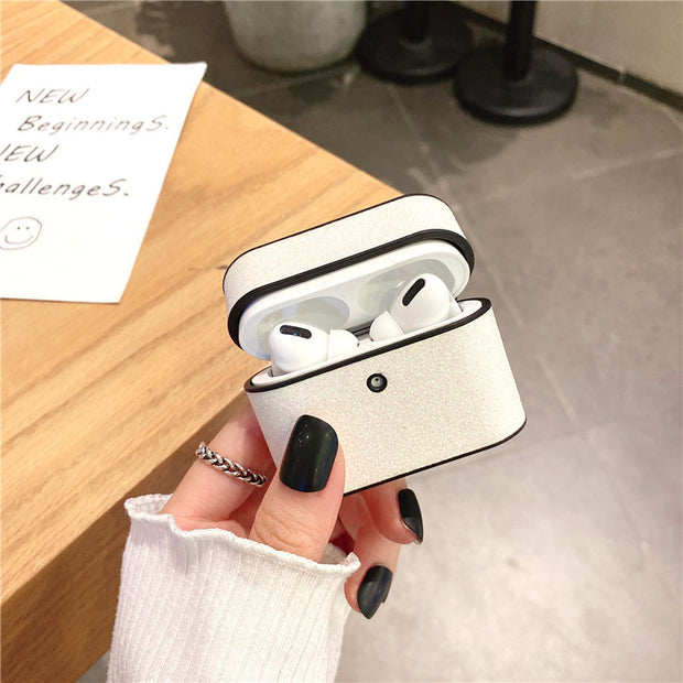 Coque Luxe Brillante pour AirPods – Motif Écailles Glamour | Compatible Apple
