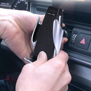Chargeur Sans Fil Voiture S5 – Recharge &amp; Navigation en Toute Simplicité