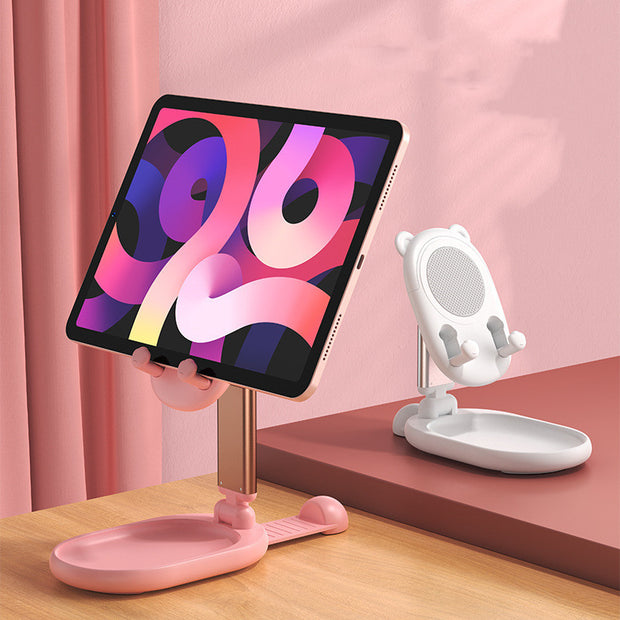 Support Téléphone/Tablette avec Miroir – Pratique &amp; Élégant