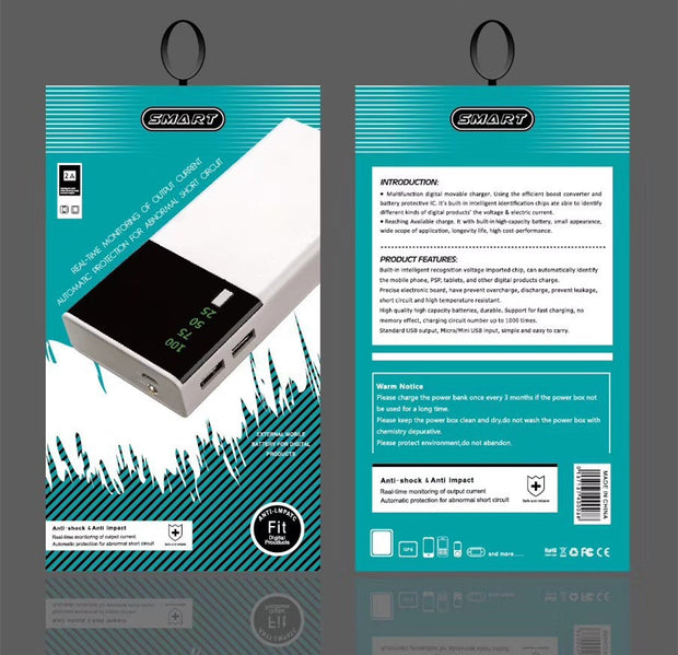 Power Bank 20000mAh – Énergie XXL, Où Que Vous Soyez