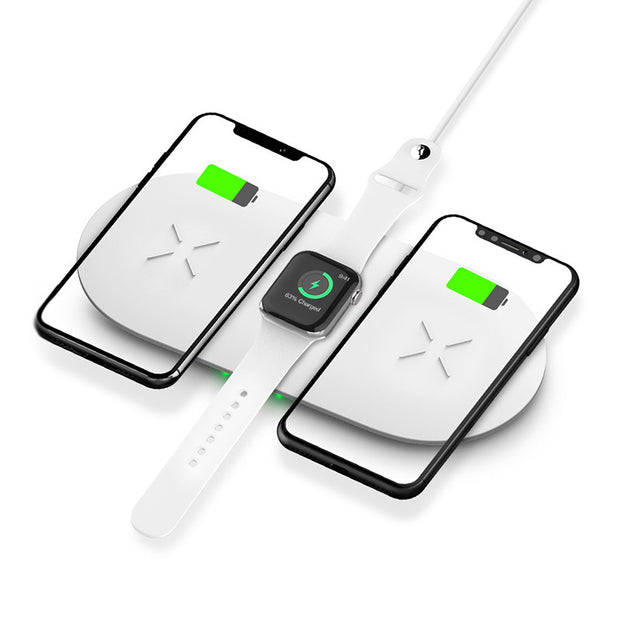 Station de Charge Sans Fil 3-en-1 – Rapide &amp; Pratique