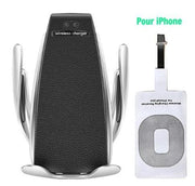 Chargeur Sans Fil Voiture S5 – Recharge &amp; Navigation en Toute Simplicité