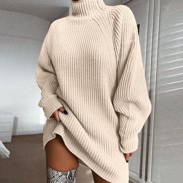 Robe Pull Longue – Chaleur &amp; Élégance d’Hiver