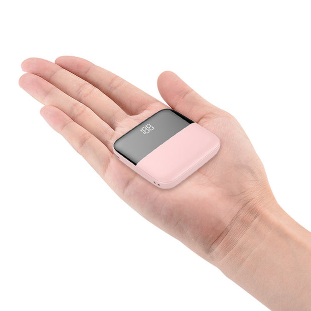 Mini Power Bank 10000mAh – Puissance de poche, recharge rapide