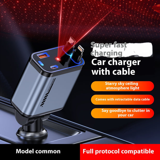 Chargeur 120W Ultra Puissant – Rechargez Tout en Un Temps Record