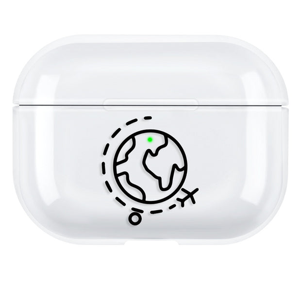Coque AirPods Pro Line Art – Style Minimaliste | Compatible Apple