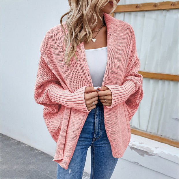 Cardigan Ample en Maille – Style Décontracté &amp; Douceur Assurée