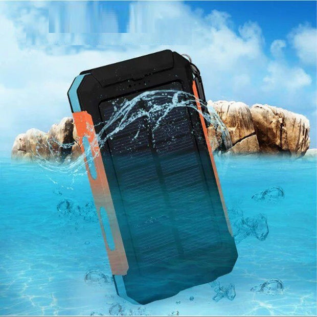 Batterie Solaire 20000mAh – Autonomie Totale en Pleine Nature