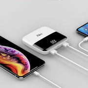 Mini Power Bank 10000mAh – Puissance de poche, recharge rapide