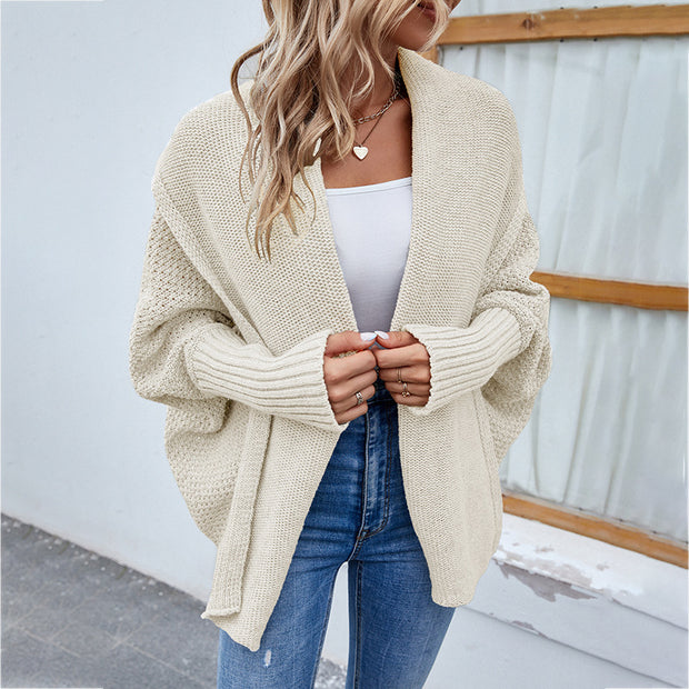 Cardigan Ample en Maille – Style Décontracté &amp; Douceur Assurée