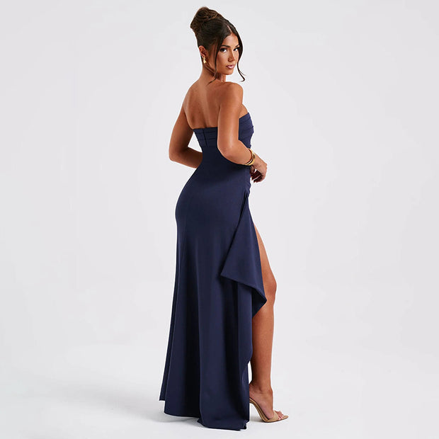 Robe Longue Sans Bretelles – Glamour pour Mariage &amp; Soirée
