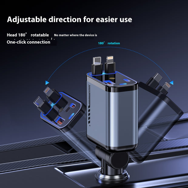 Chargeur 120W Ultra Puissant – Rechargez Tout en Un Temps Record