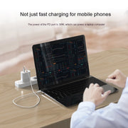 Chargeur Mural 30W USB-C (GaN) – Puissance Compacte &amp; Ultra Rapide