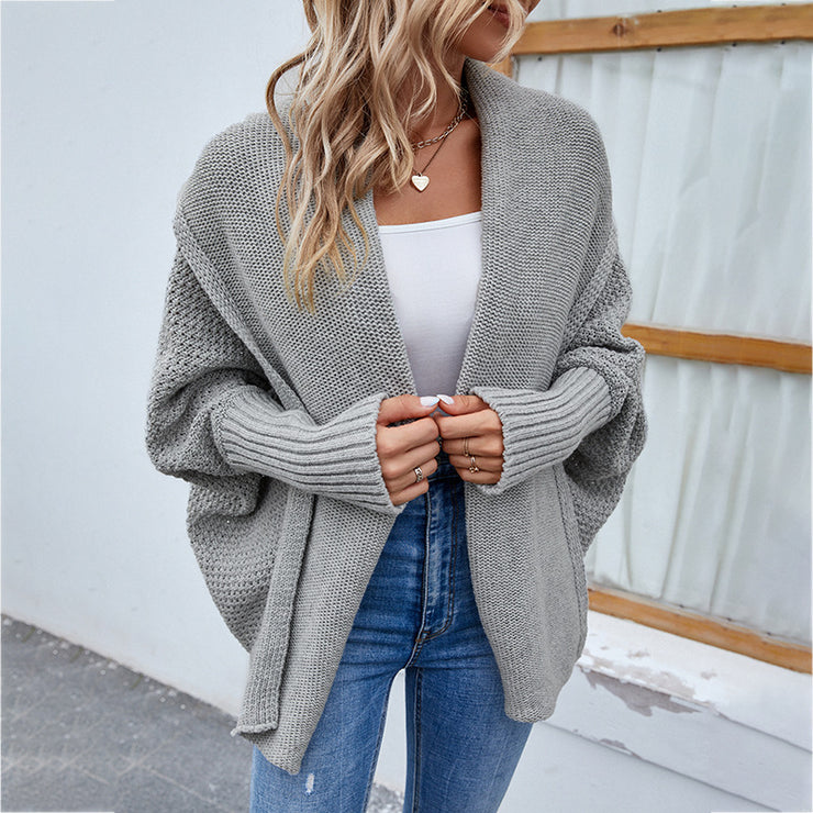 Cardigan Ample en Maille – Style Décontracté &amp; Douceur Assurée
