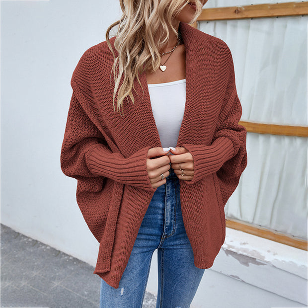 Cardigan Ample en Maille – Style Décontracté &amp; Douceur Assurée