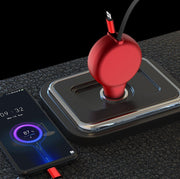 Chargeur Voiture Rétractable – Recharge Rapide & Sans Encombrement