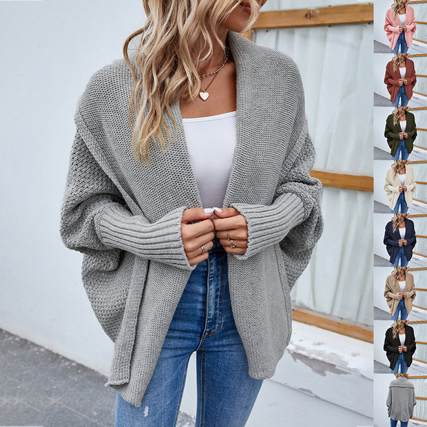Cardigan Ample en Maille – Style Décontracté &amp; Douceur Assurée