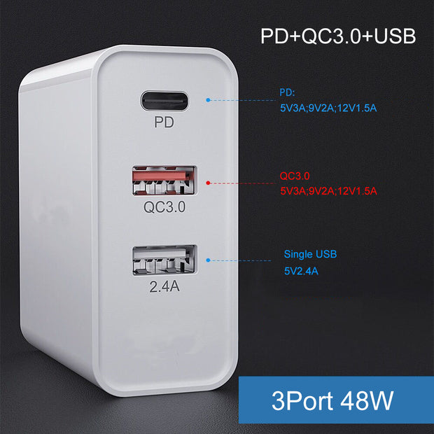 Chargeur Rapide Multiports – Un Seul Bloc, Tous Vos Appareils