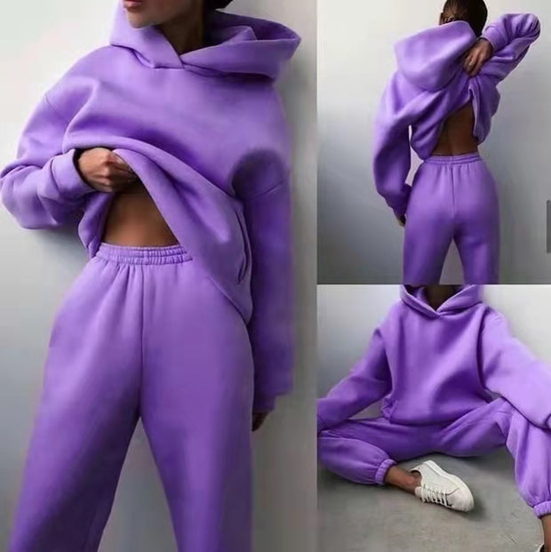 Ensemble 2 Pièces Velours – Confort &amp; Style au Quotidien