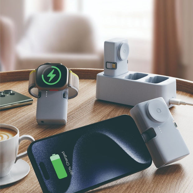 Batterie Externe Sans Fil – Rechargez Sans Câble, Partout