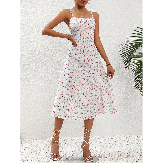Robe Longue à Pois – Élégance d’Été &amp; Légèreté Séduisante