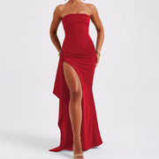Robe Longue Sans Bretelles – Glamour pour Mariage &amp; Soirée