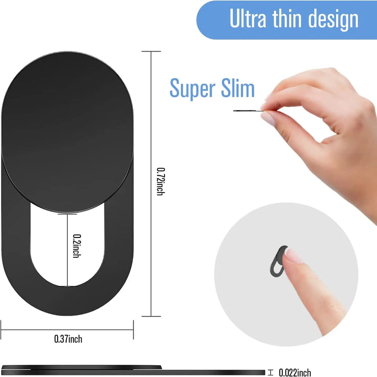 Cache Webcam Magnétique Ultra-Fin – Protégez Votre Vie Privée