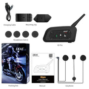 EJEAS V6 PRO+ - Intercom Bluetooth pour Motards